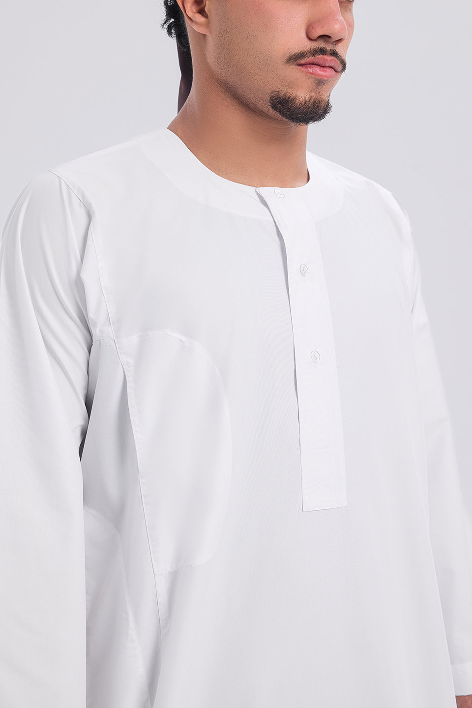 جلابية موون لايت بيضاء