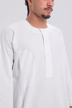 جلابية موون لايت بيضاء