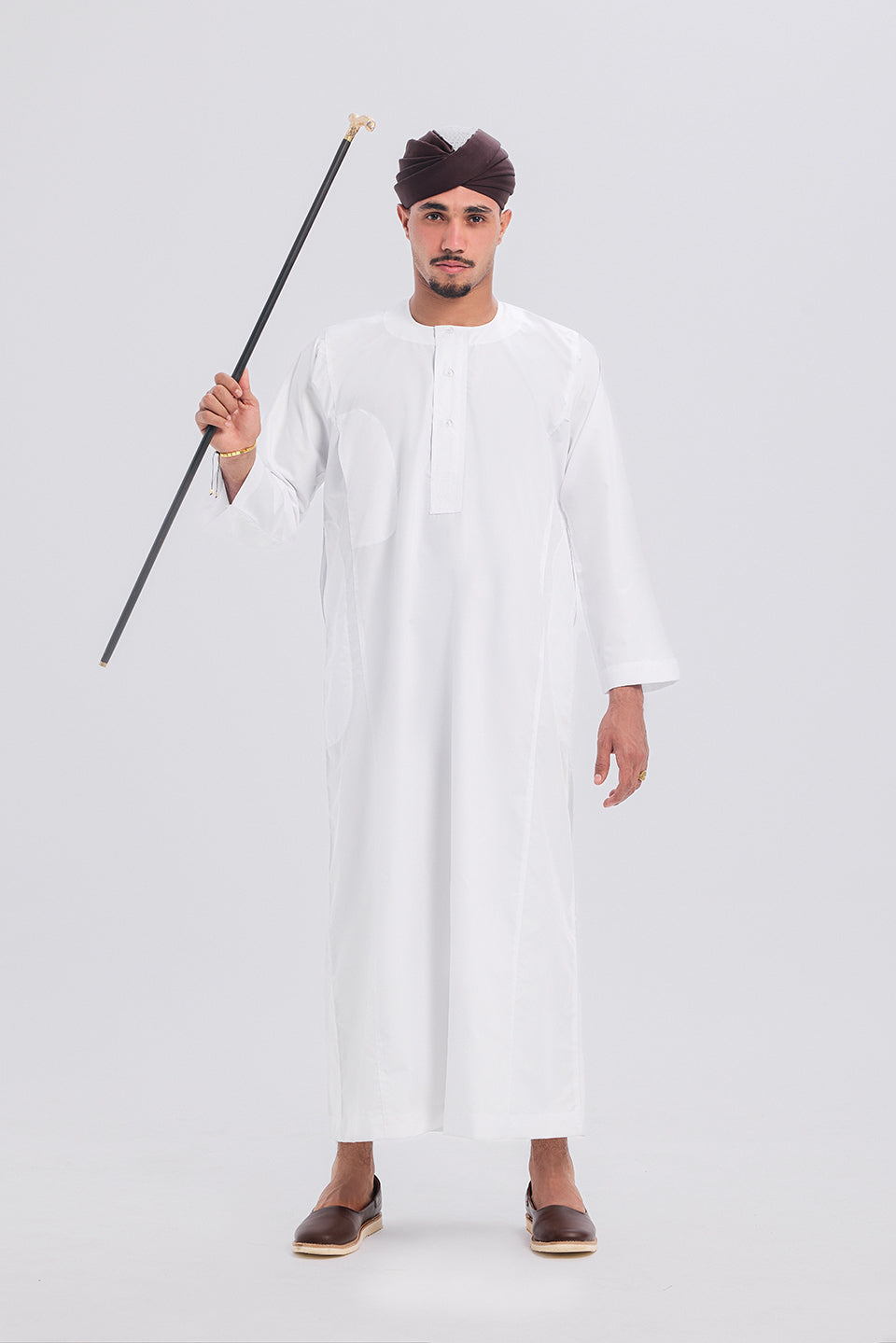 جلابية موون لايت بيضاء