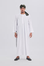 جلابية رونق بيضاء