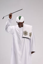 جلابية الربيع بيضاء