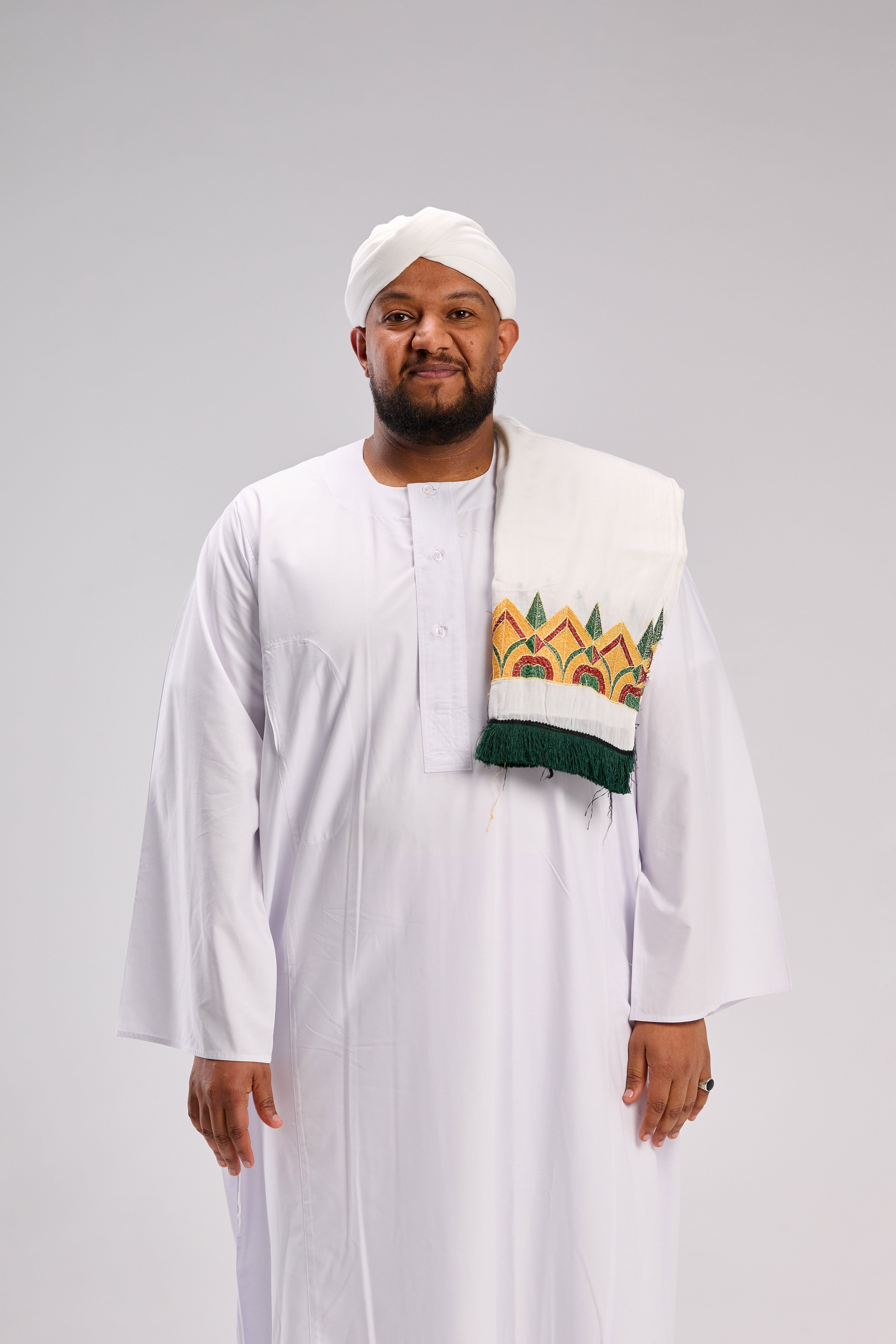 عمة و شال سودانية - تشكيلات ملونة - تسوق الآن من متجر جلابية