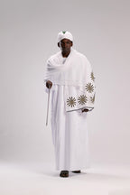 جلابية الربيع بيضاء